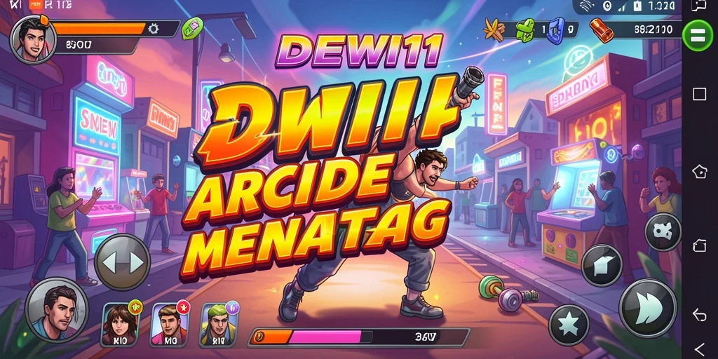Tampilan gameplay seru dari DEWI11 yang menantang.