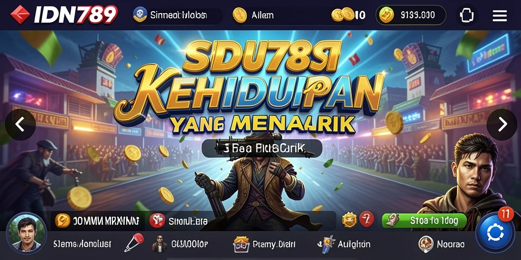 Tampilan gameplay IDN789 yang memukau dan interaktif.