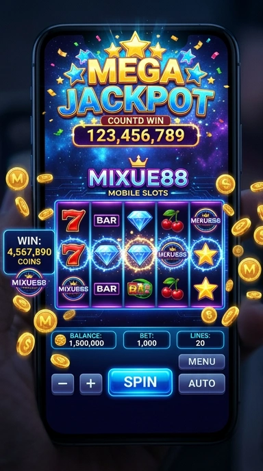 Tampilan antarmuka aplikasi mixue88 yang intuitif dan user-friendly.